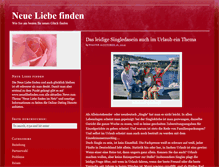 Tablet Screenshot of neueliebefinden.com